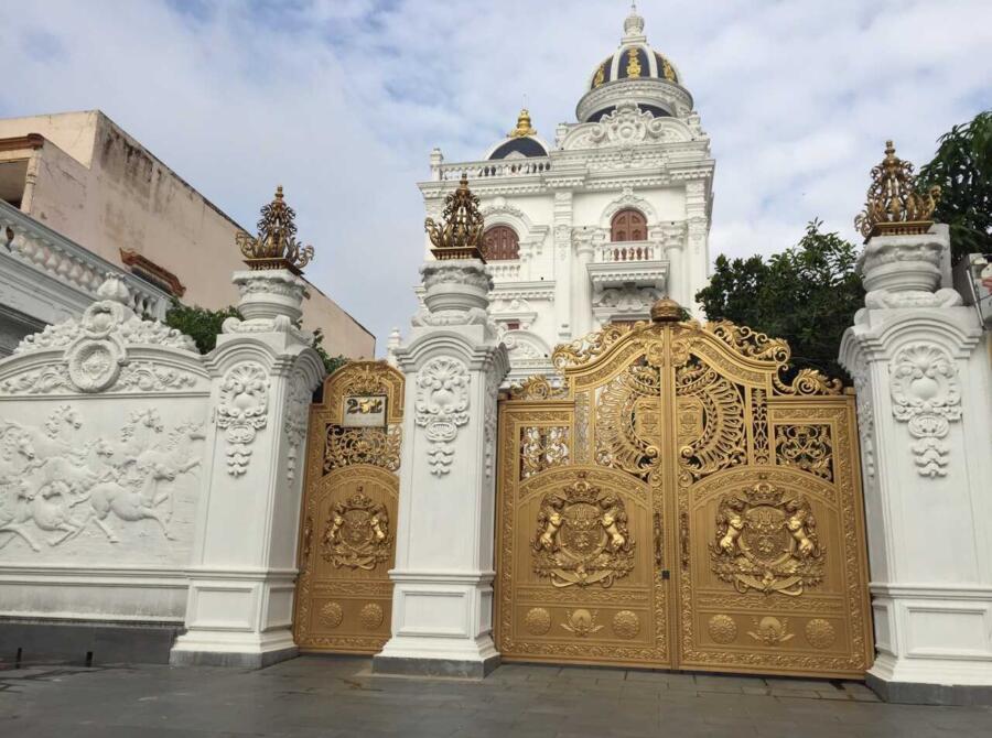 cổng hợp kim nhôm đúc 04